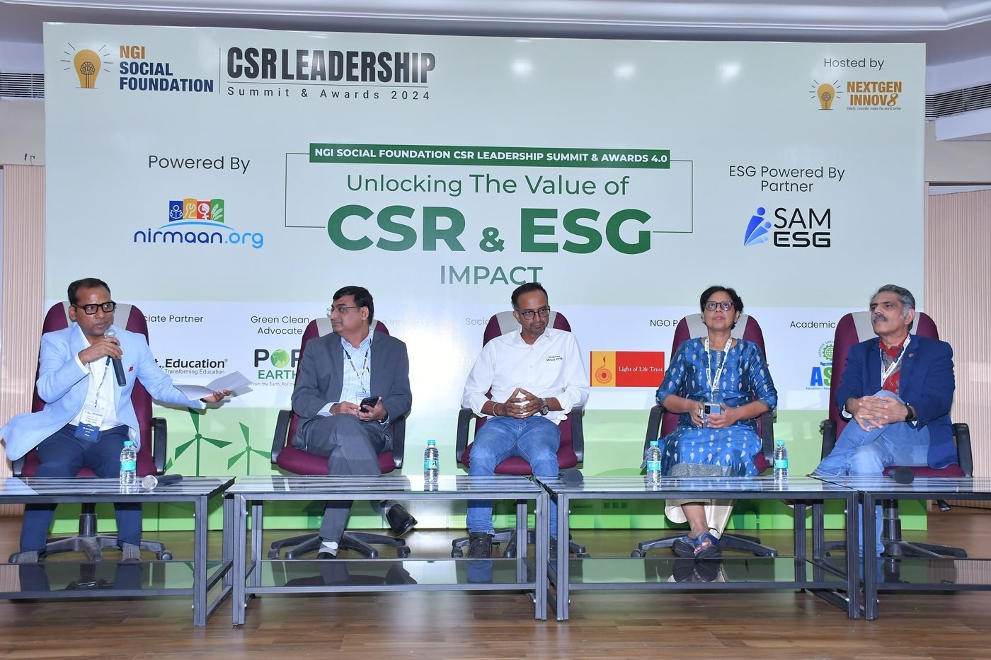 Tara Chand on panel at NGI Social Foundation CSR Leadership Summit 2024